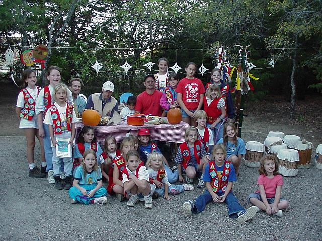 Tawakoni Princesses with the cooking contest judges 3.JPG